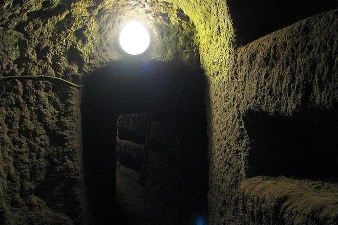 Catacombas of St. Sebastian, Appian way