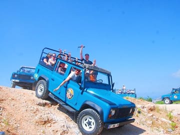 Jeep Safari and Boat Tour with Lunch in Side, Türkiye