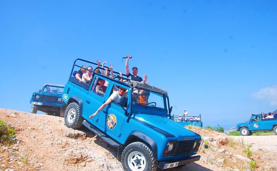 Jeep Safari and Boat Tour with Lunch in Side, Türkiye