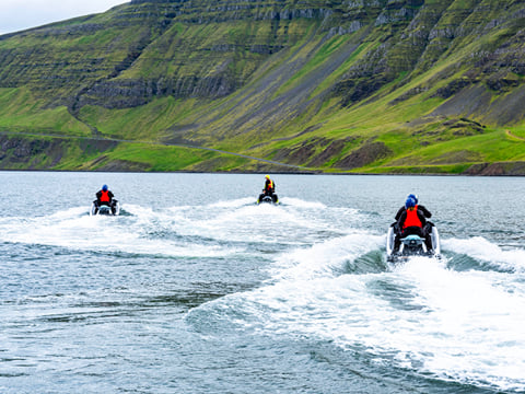 Private Jet Ski Tour to Hvammsvík Hot Springs, photo 14