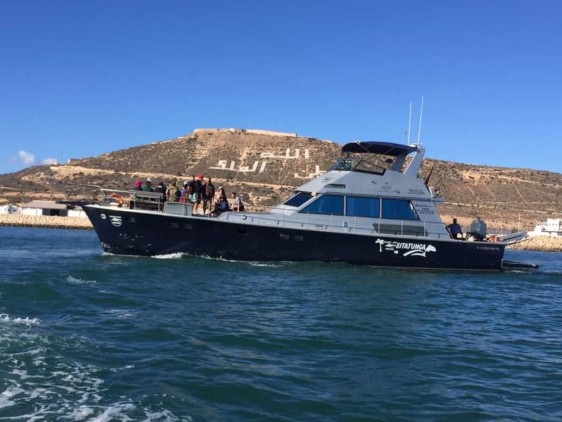 Boat trip in Agadir 5