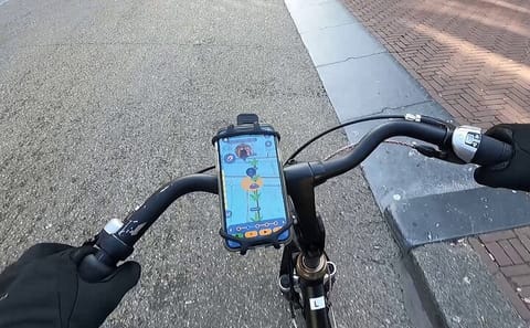 Self-Guided Bicycle Tour of Amsterdam with GPS App