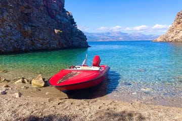 Half-Day Speedboat Tour with Snorkeling in Agios Nikolaos