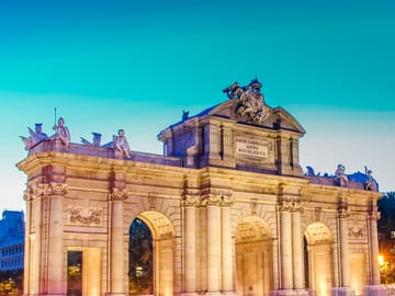 puerta de alcala, madrid