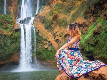 Private trip Marrakech: Ouzoud Waterfalls Guided & Boat Ride