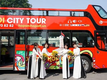 Full-Day Hop On Hop Off Bus Tour in Hanoi's Historic Sites