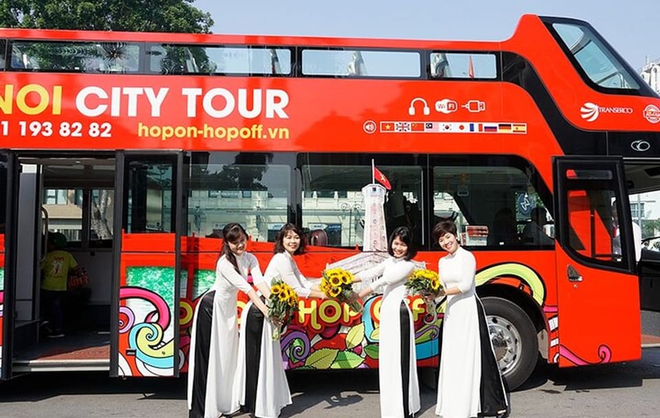 Full-Day Hop On Hop Off Bus Tour in Hanoi's Historic Sites