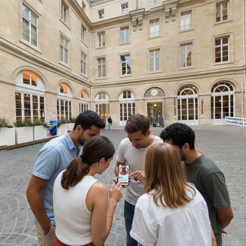 Secrets of Paris: Louvre Area Self-Guided Exploration Game Tour 8