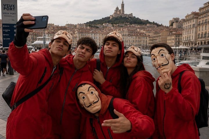 Escape Game Outdoor Theme Team Heist in Marseille 7