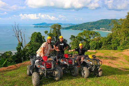 Phuket ATV Forest Adventure with Scenic Panoramic Views
