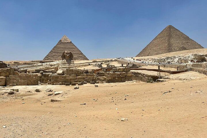 Giza Pyramids Quad Bike Adventure with Camel Ride and Lunch