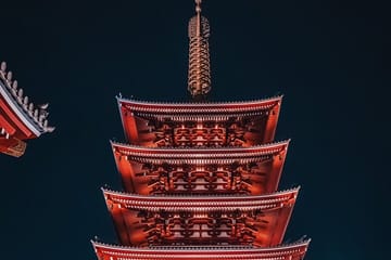 Asakusa Night Evening Walking Tour with English-Speaking Guide