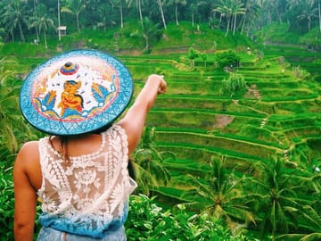 Tegalalang Rice terrace Ubud Bali