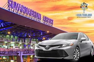 Bangkok Airport to Hua Hin Hotel by Private Car 24Hrs