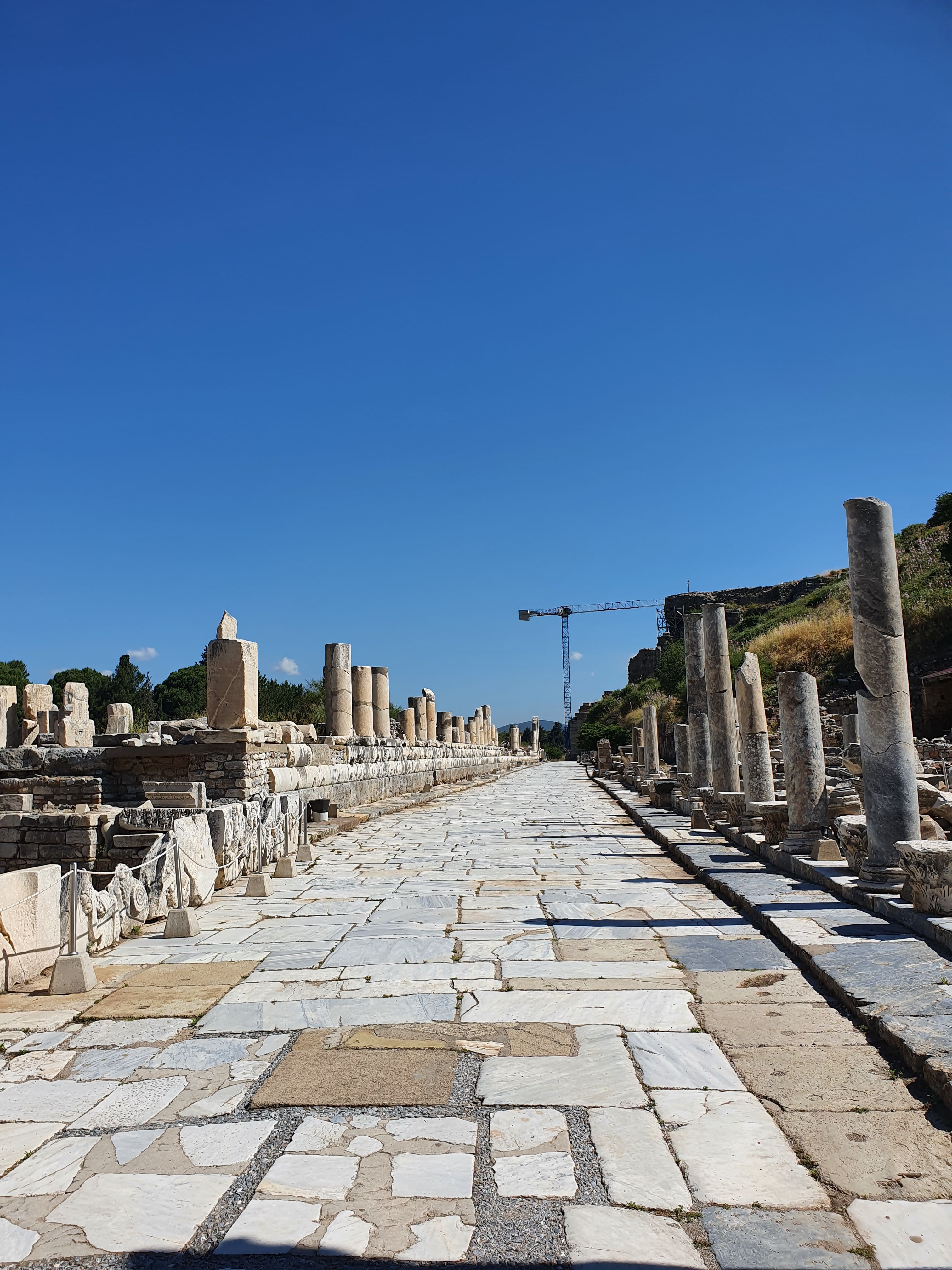 Las ruinas de la ciudad de Éfeso