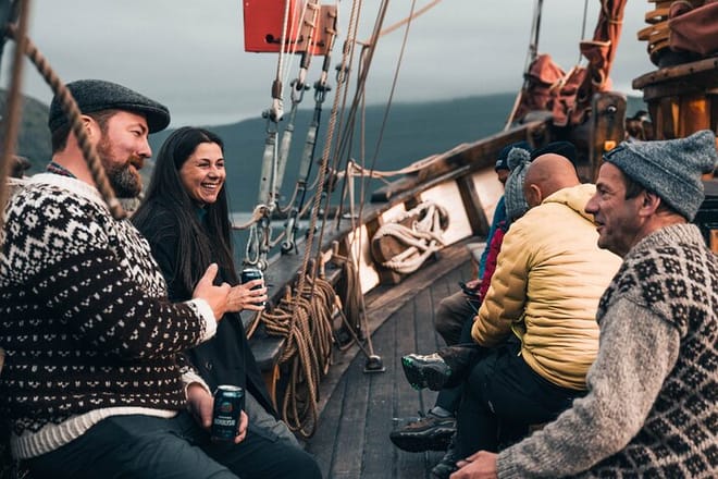 Voyage Aboard an Iconic Faroese Sailing Ship