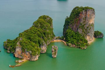 Sunrise Jamebond Island Small Group by Luxury Longtail Boat from Khaolak