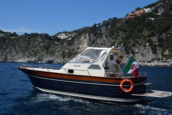 2)Capri & Positano in one day private boat tour 7hrs 4