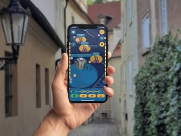 Prague Thirty Years War GPS App Walking Tour Mobile Game