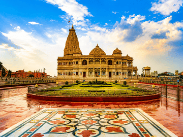 Taj Mahal, Agra Fort, Mathura & Vrindavan Private Day Tour