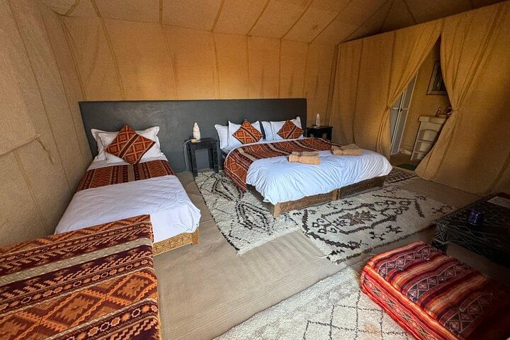 Camel Trekking Adventure in Erg Chebbi Desert with Sunset & Sunrise Views