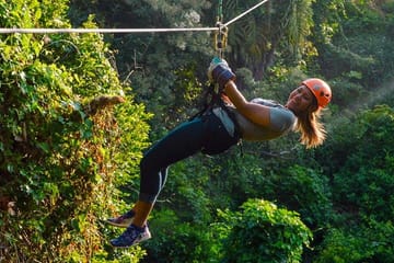 Extreme Zipline Adventure and City Tour in Coxen Hole