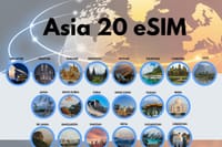 Asia 20 eSIM (Instant Delivery) 1