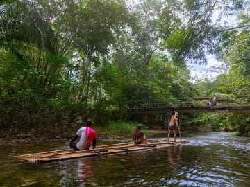 Khao Lak Full Day Bamboo Rafting Tour with Lunch from Phuket