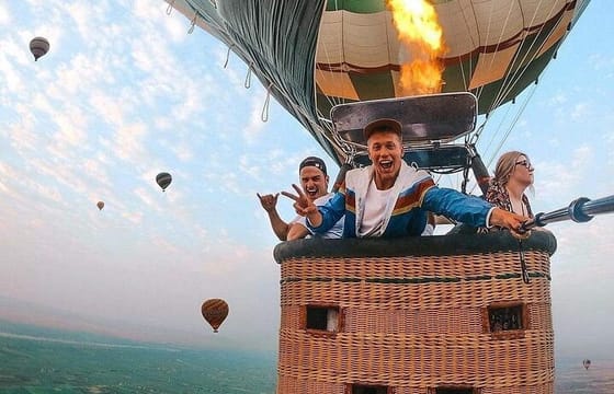 Nile River Valley Hot Air Balloon Tour Luxor