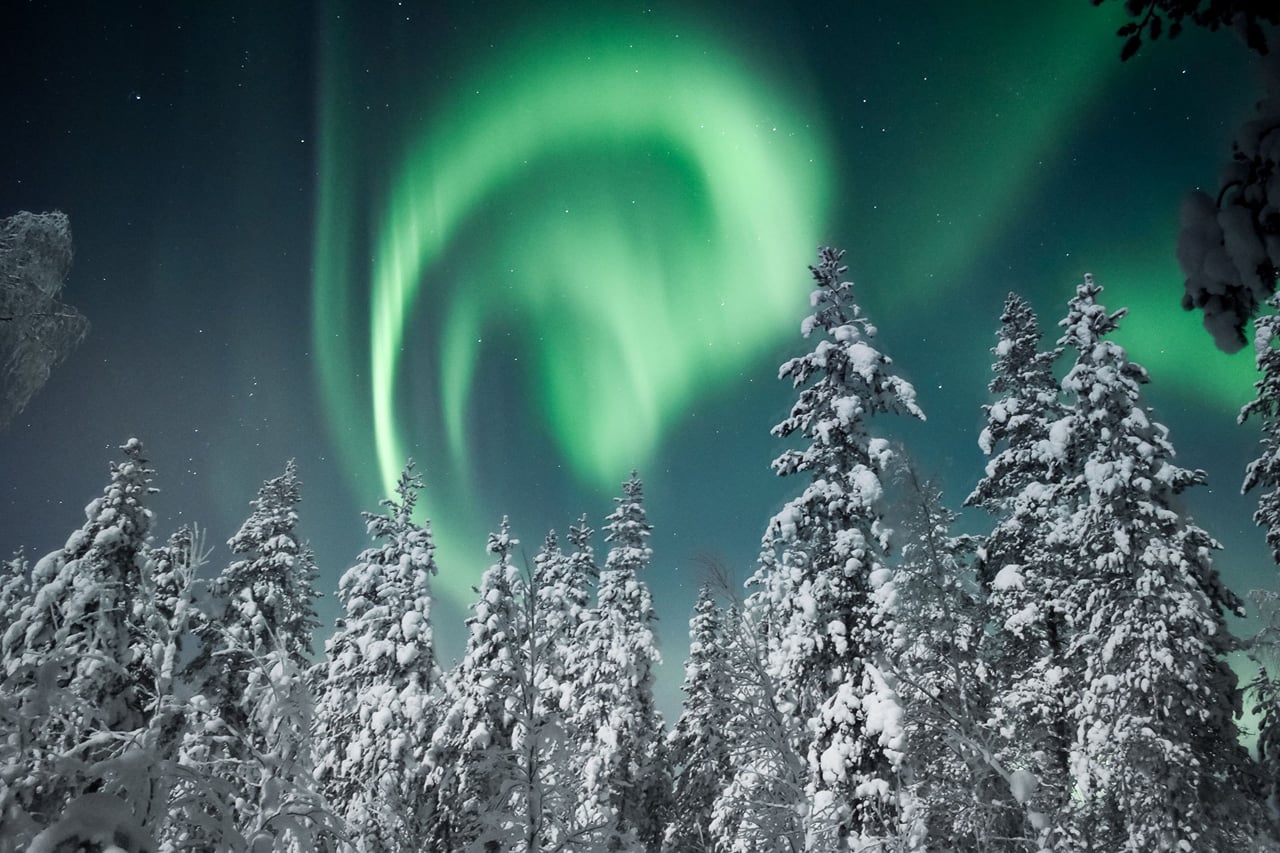 Evening Snowshoeing to Search for the Northern Lights in Levi 2