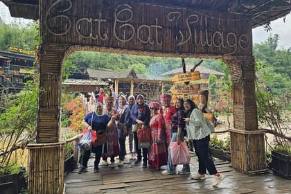 Half Day Sapa Cat Cat Explore Waterfall, Workshop, H’mong Local