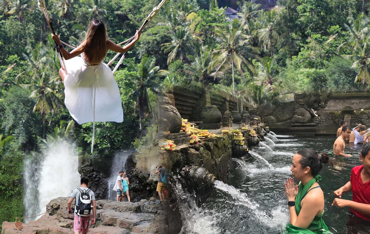 Best of Ubud : Monkey forest – Swing – Rice Terrace – Temple