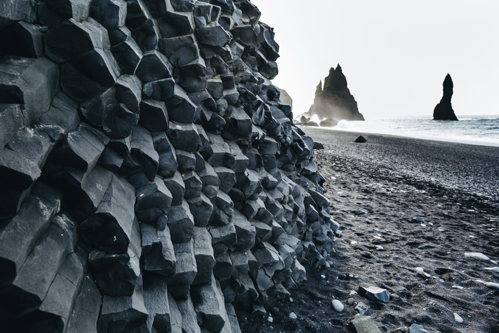 The rock formations at Reynisfjara are world famous! (You´ve seen them on Game of Thrones!)