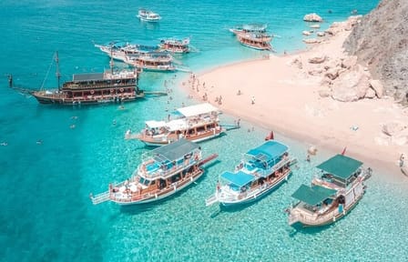 Suluada Boat Tour with Lunch & Roundtrip Transfer from Antalya