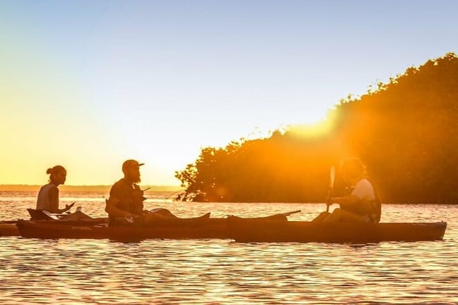 Cancun Lagoon Sunrise Kayak Adventure photo 2