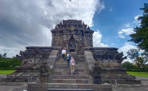 Guided Meditation Experience at Mendut Temple, Central Java
