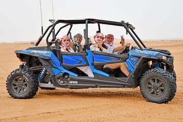 Dubai Desert Safari with ATV Ride, Camel Ride, and BBQ Dinner