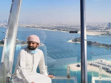 Dubai City Tour with The View at Palm Entrance