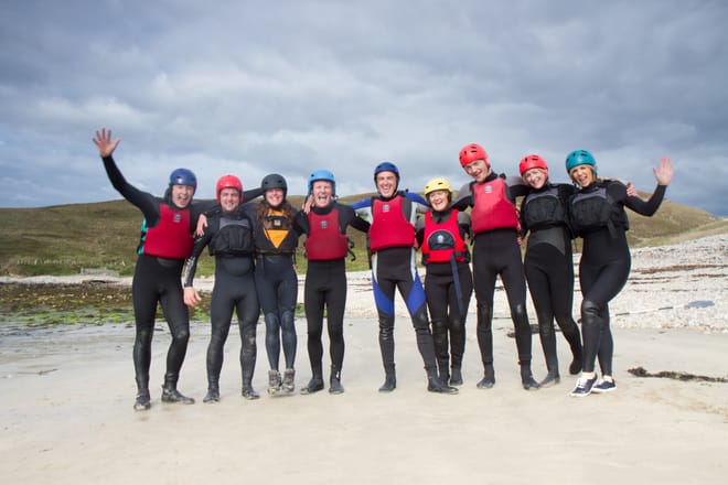 Coasteering in Connemara. Galway. Guided. 8