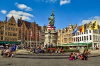 Private Bruges, Ghent Full-day trip by Mercedes from Paris. 3