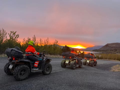Midnight Sun - Viking way ATV Adventure with transfer from Reykjavik