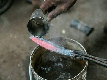 Khukuri Knife Making Workshop in Kathmandu, Nepal