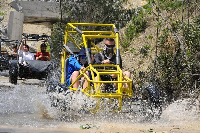 Full Day Rafting, Buggy Safari and Zipline from Side 10