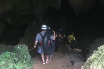 Cave Tubing and Birdwatching at St. Herman's Blue Hole, Belize