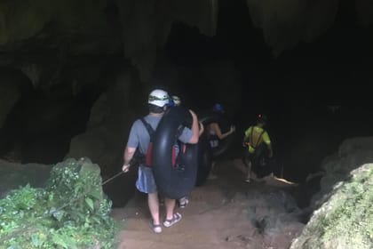 T13A-Sacred Waters: Cave Tubing & Cenote Adventure