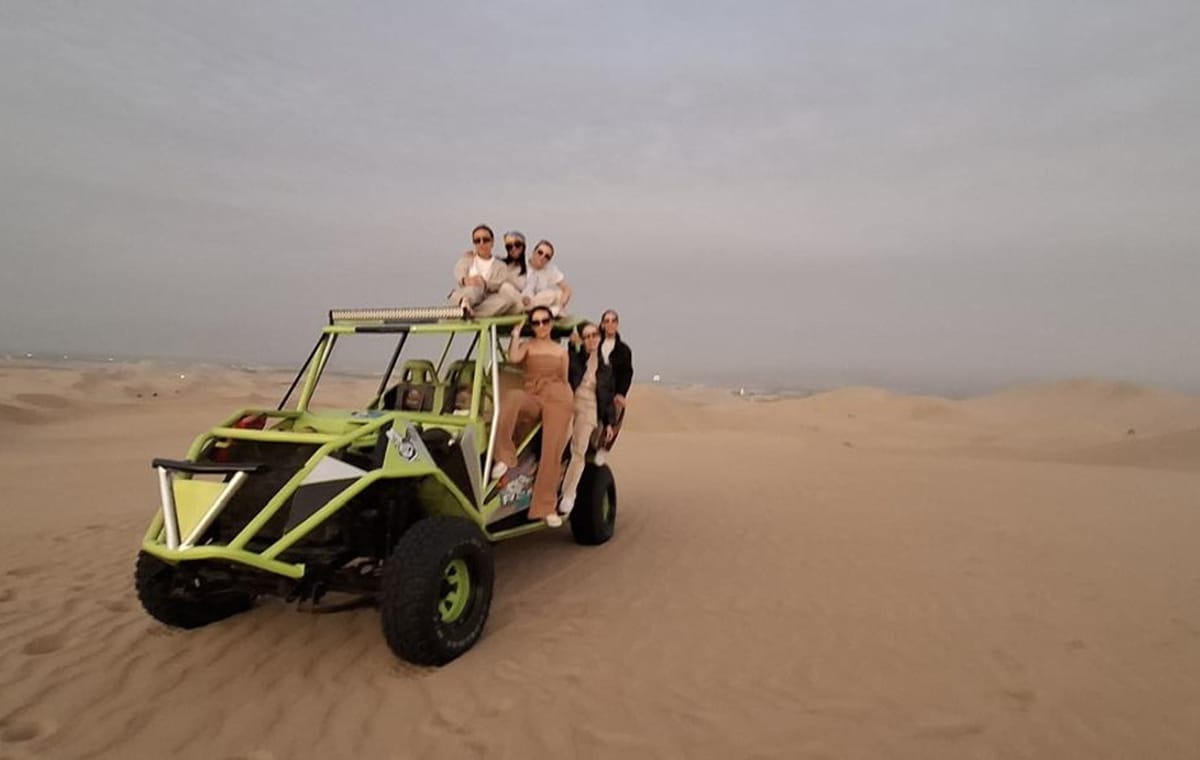 Dune Buggy at Huacachina desert in Ica