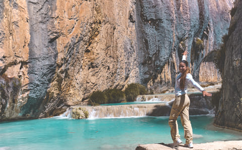 Explore the Turquoise Pools of Millpu in Ayacucho