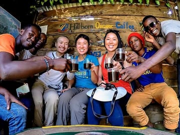 Celebrating an authentic farm-to-cup journey with premium organic coffee at the foothills of Mount Kilimanjaro.