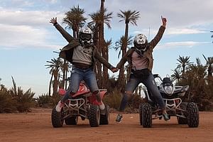 1/2 Day: Quad tour in the palm grove of Marrakech