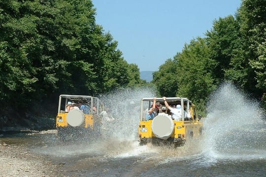 Antalya: Taurus Mountains Waterfalls Jeep Safari w/Lunch